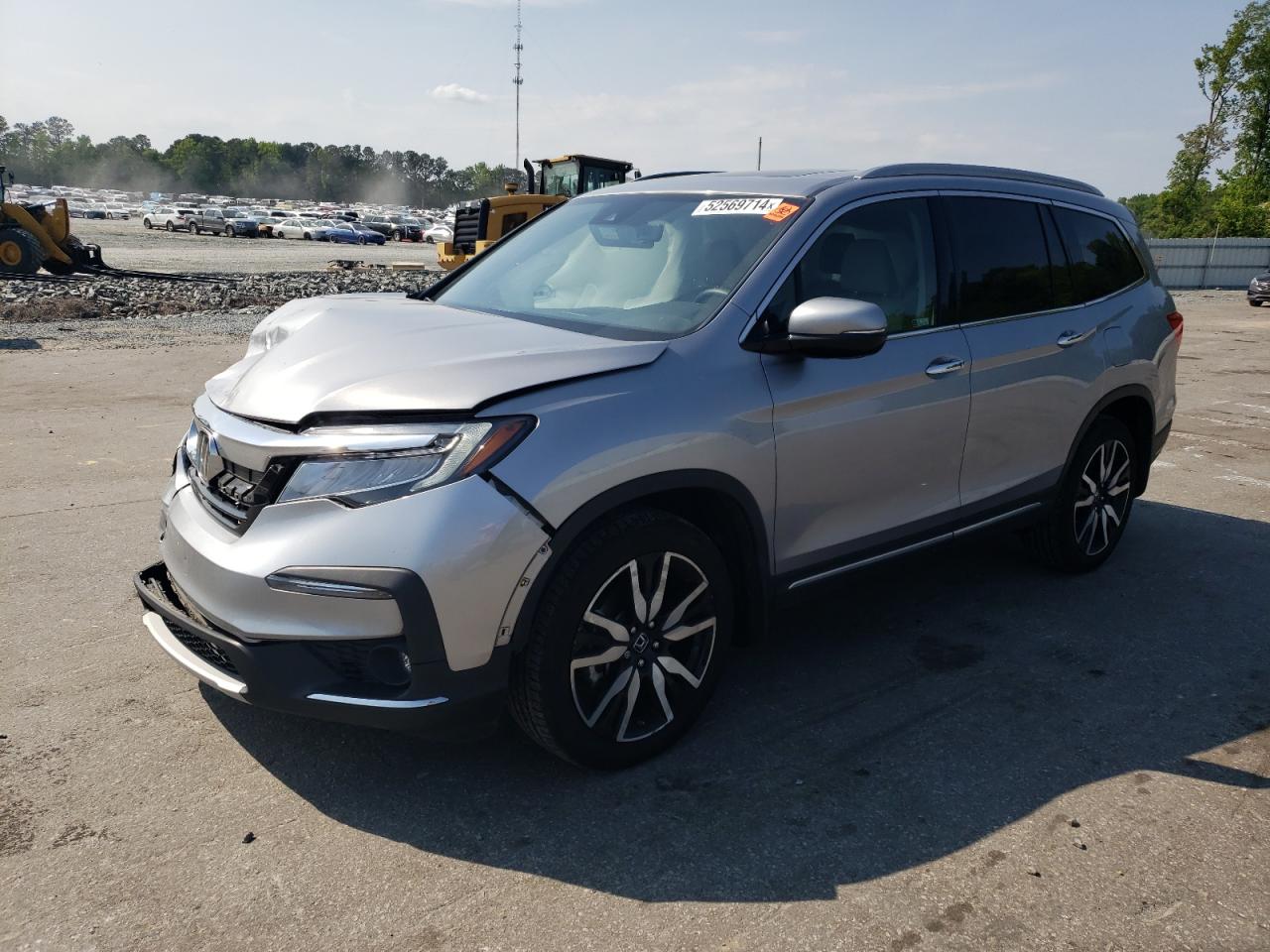 2022 HONDA PILOT TOURING VIN:5FNYF6H65NB094933