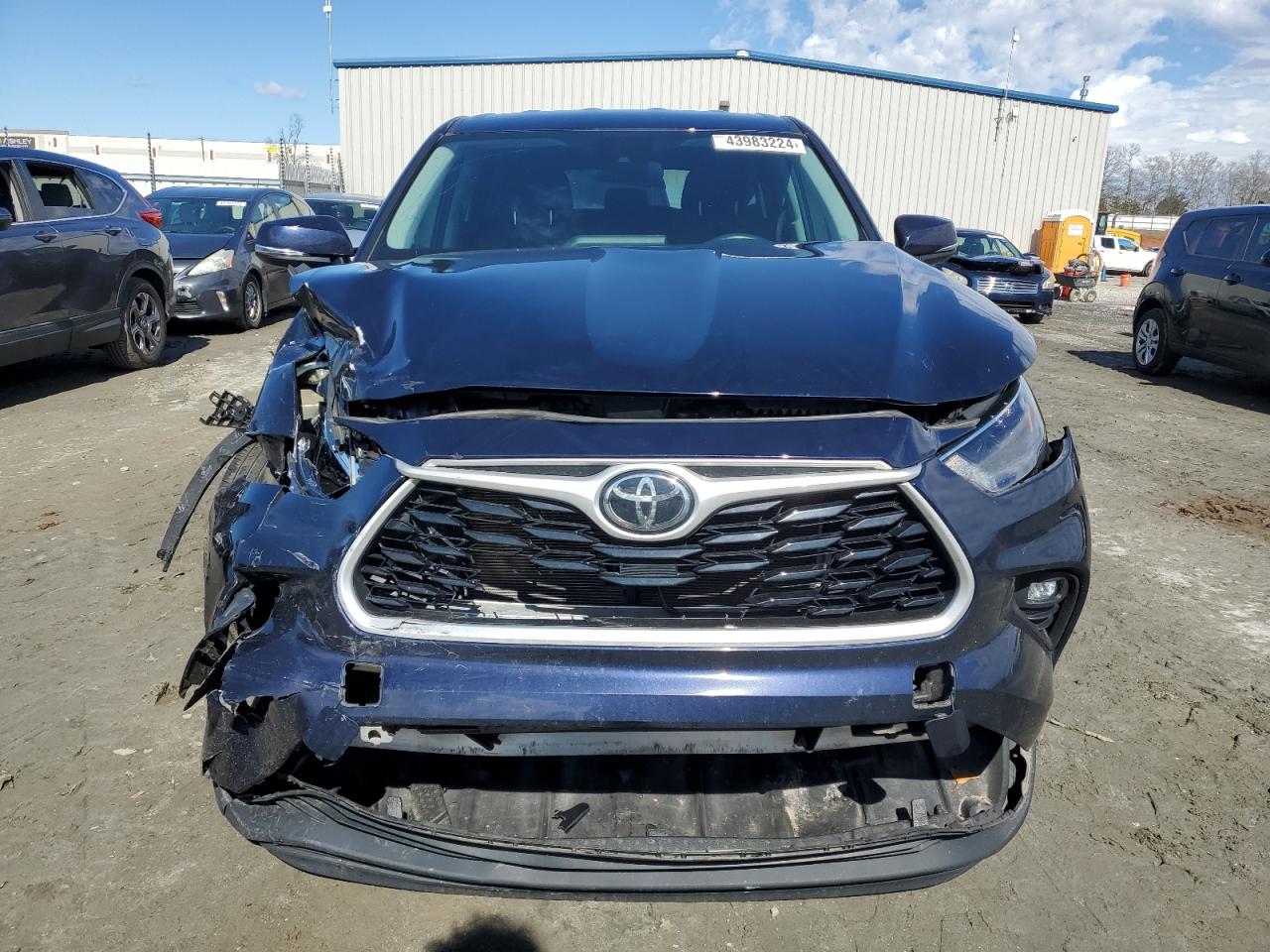 2022 TOYOTA HIGHLANDER L VIN:5TDZZRAHXNS102321