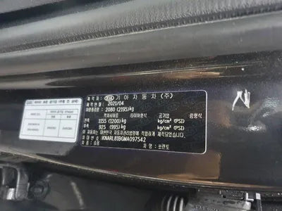 2021 Kia Sorento KNARL81BGMA097542 VIN:KNARL81BGMA097542