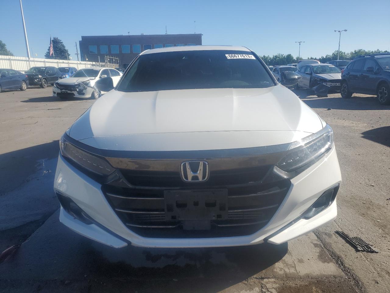 2022 HONDA ACCORD SPORT VIN:1HGCV2F3XNA009271