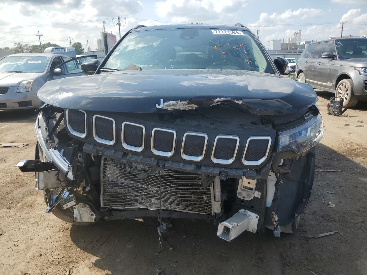 2022 JEEP COMPASS LATITUDE VIN:3C4NJCBB6NT139076