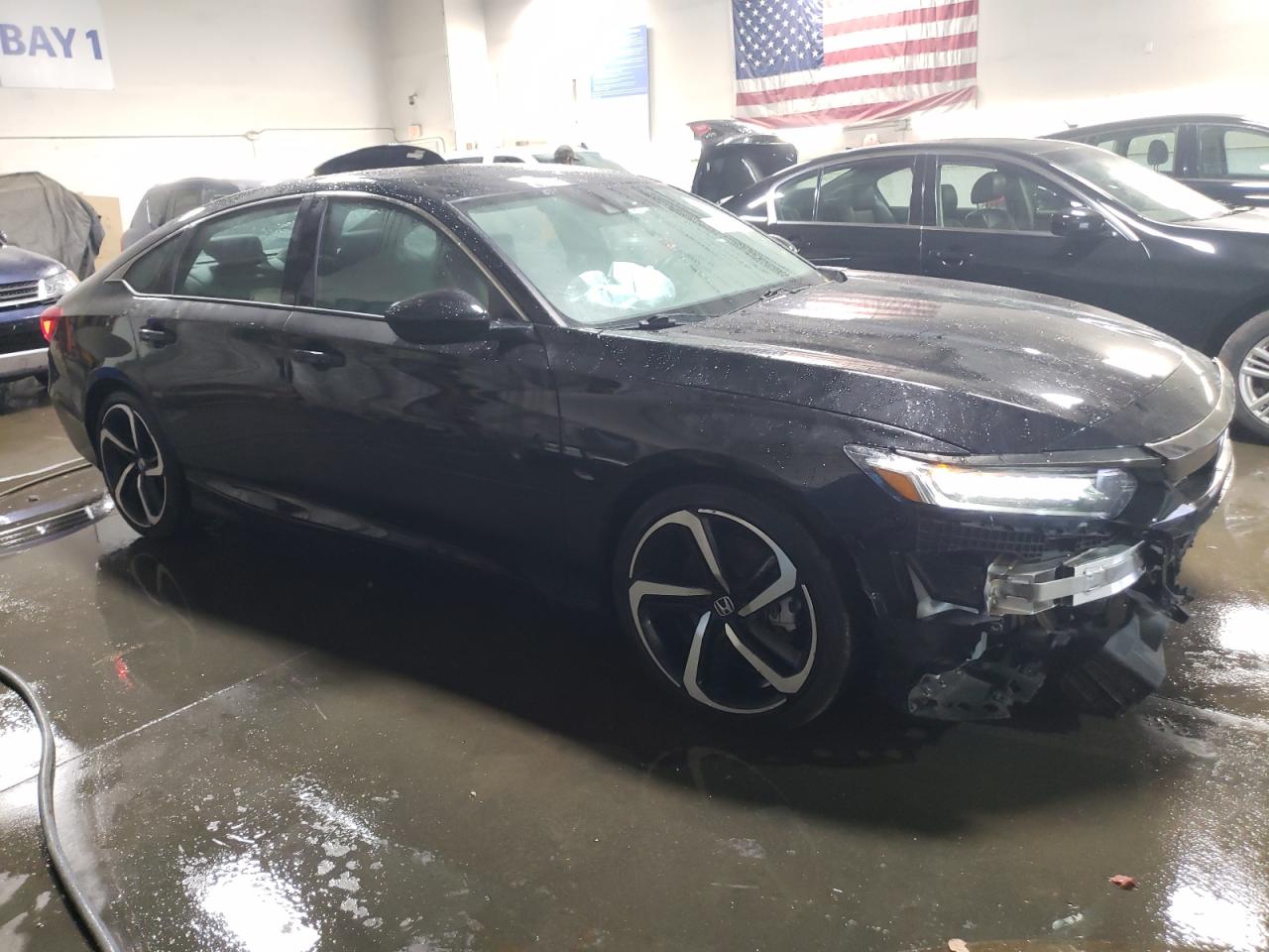 2022 HONDA ACCORD SPORT VIN:1HGCV1F35NA110146