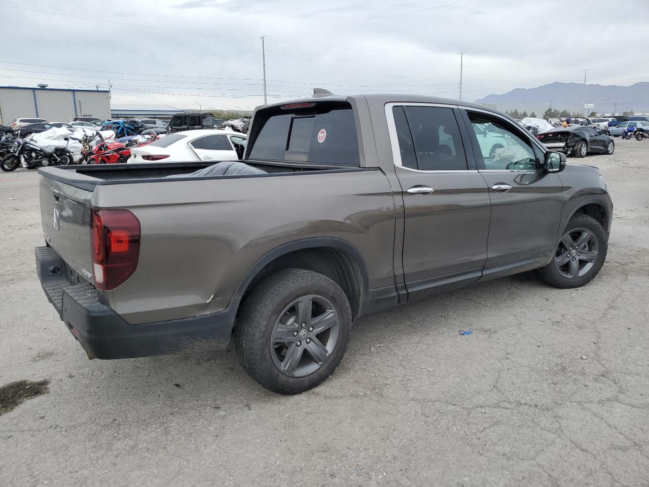 2022 HONDA RIDGELINE RTL VIN:5FPYK3F75NB011577