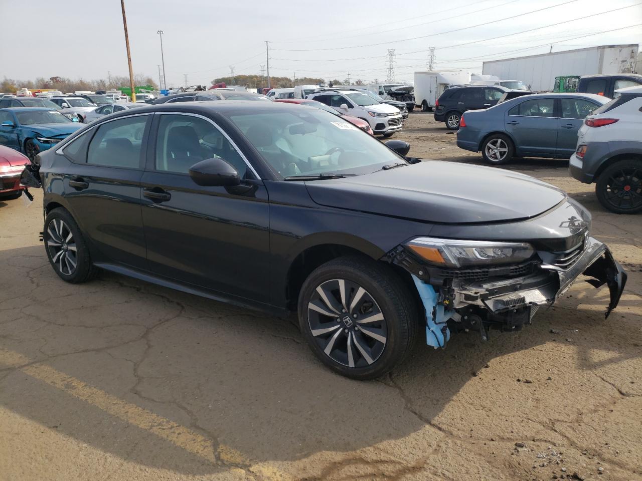 2023 HONDA CIVIC EX VIN:2HGFE1F72PH303309
