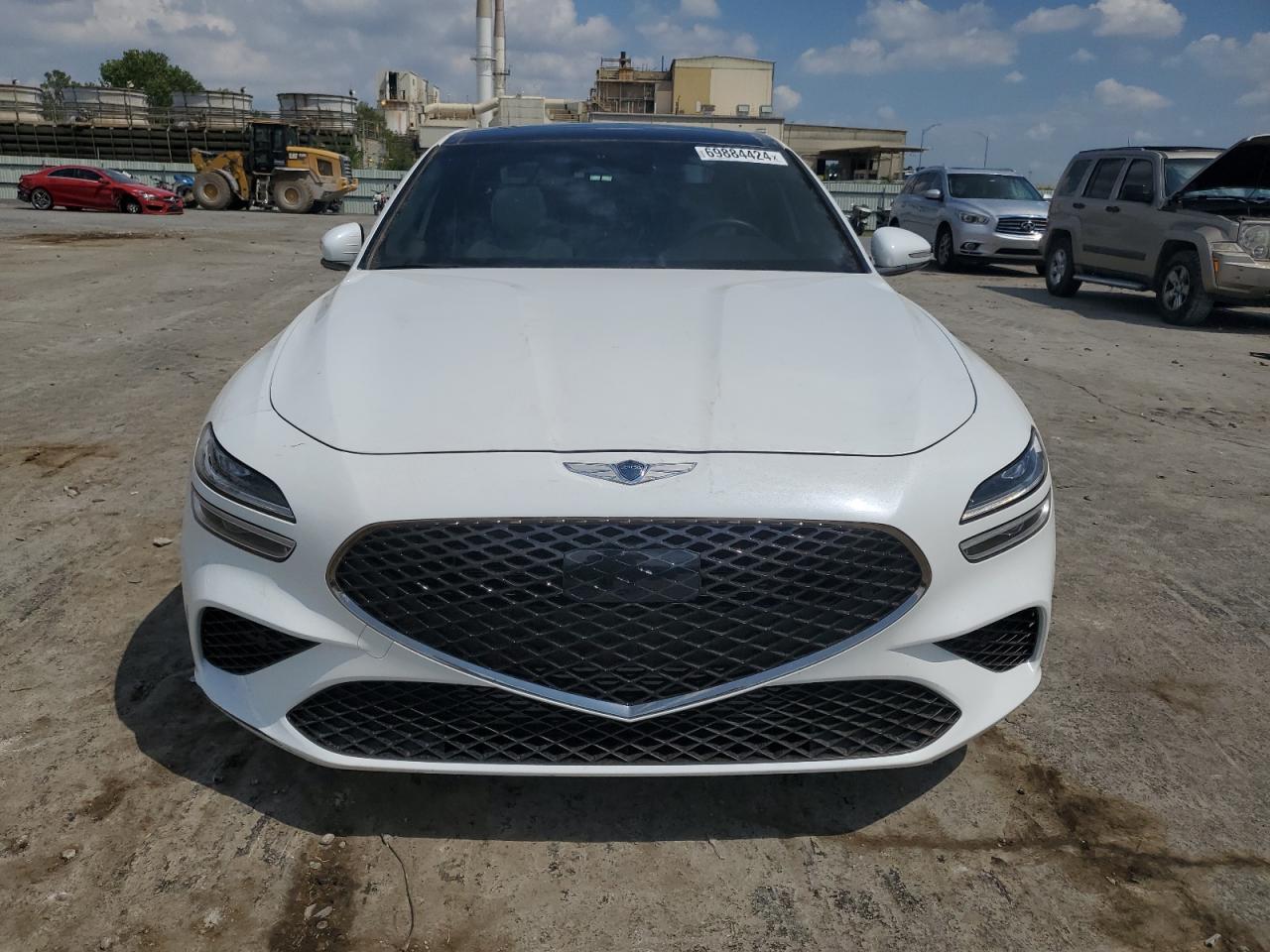2022 GENESIS G70 BASE VIN:KMTG54TE7NU100743