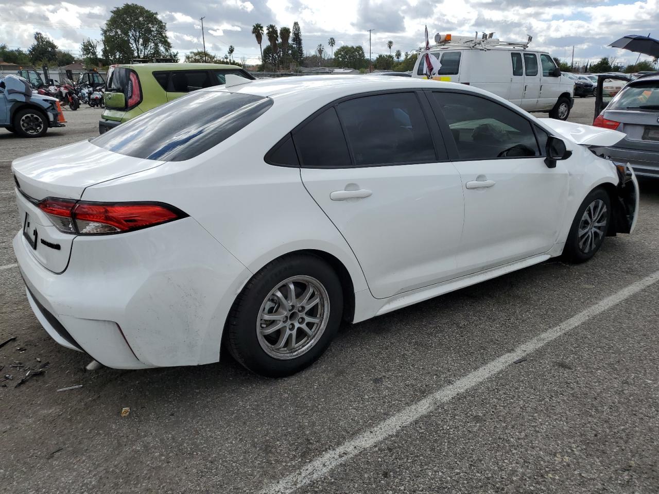2022 TOYOTA COROLLA LE VIN:JTDEAMDE2N3000278