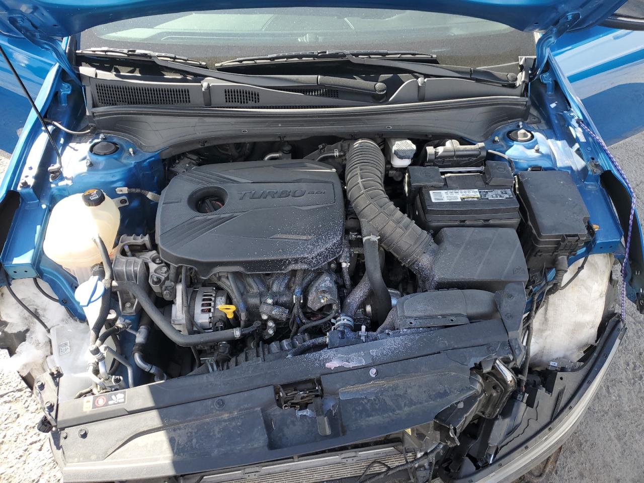 2022 KIA FORTE GT VIN:3KPF44AC9NE493027
