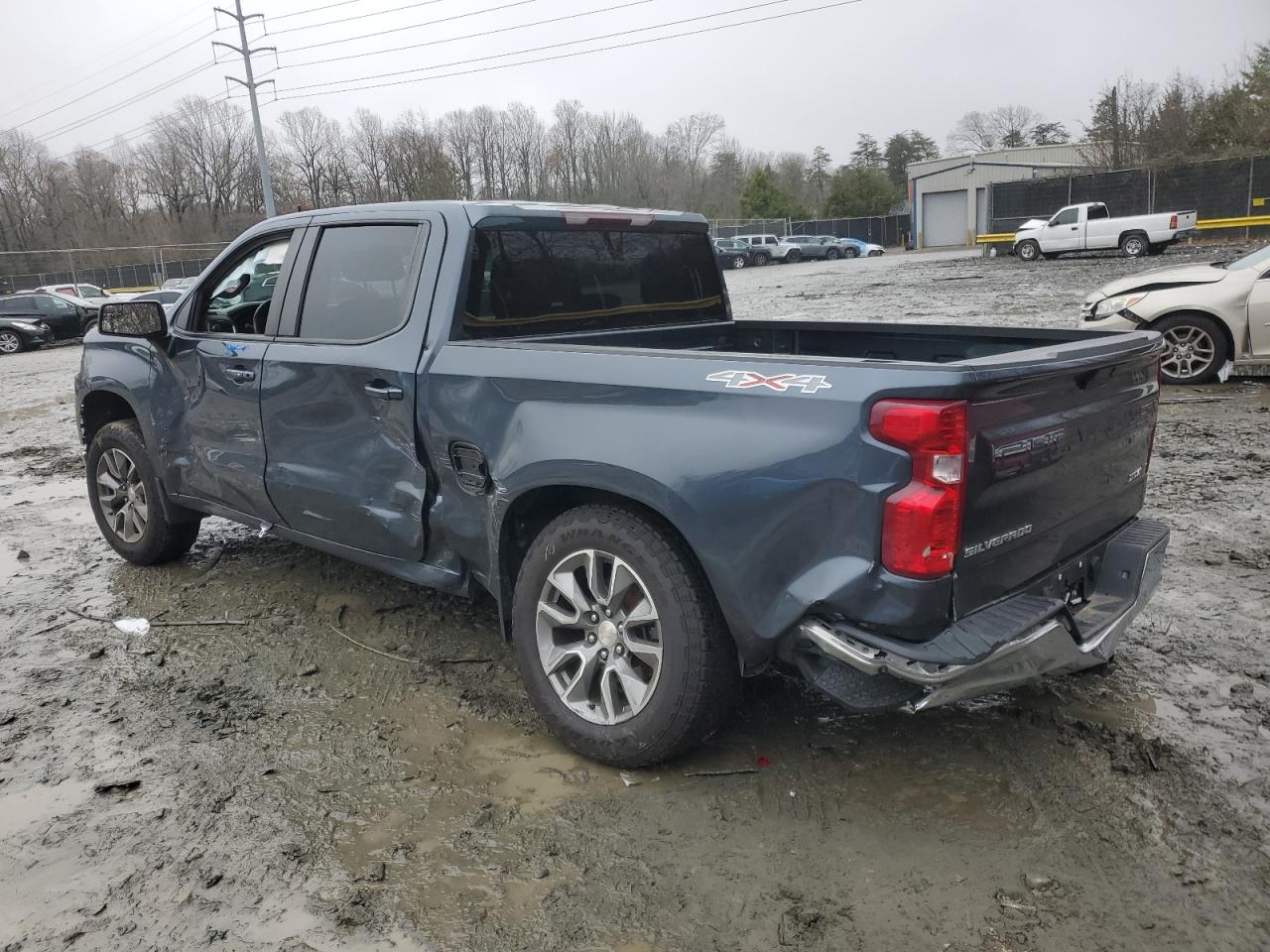 2022 CHEVROLET SILVERADO LTD K1500 LT-L VIN:1GCPYJEK6NZ196049