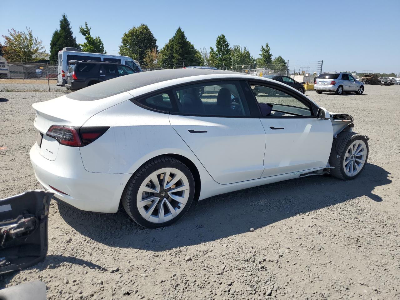 2022 TESLA MODEL 3  VIN:5YJ3E1EB2NF127663