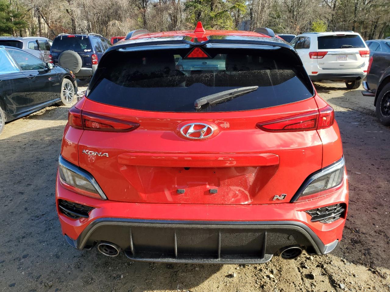 2022 HYUNDAI KONA N BASE VIN:KM8KH3ACXNU003317