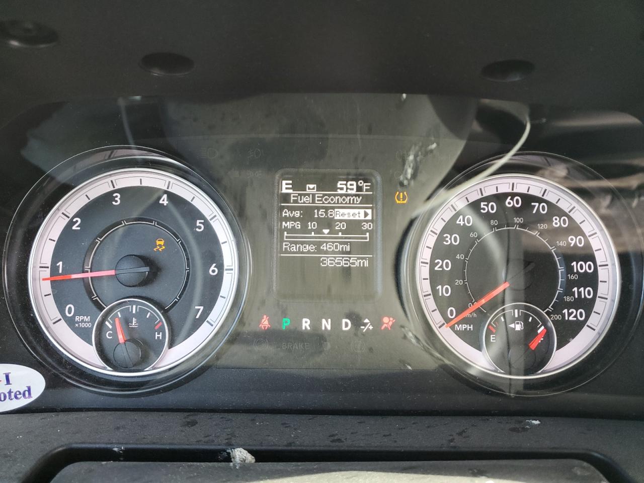 2022 RAM 1500 CLASSIC TRADESMAN VIN:3C6JR7DG3NG180594