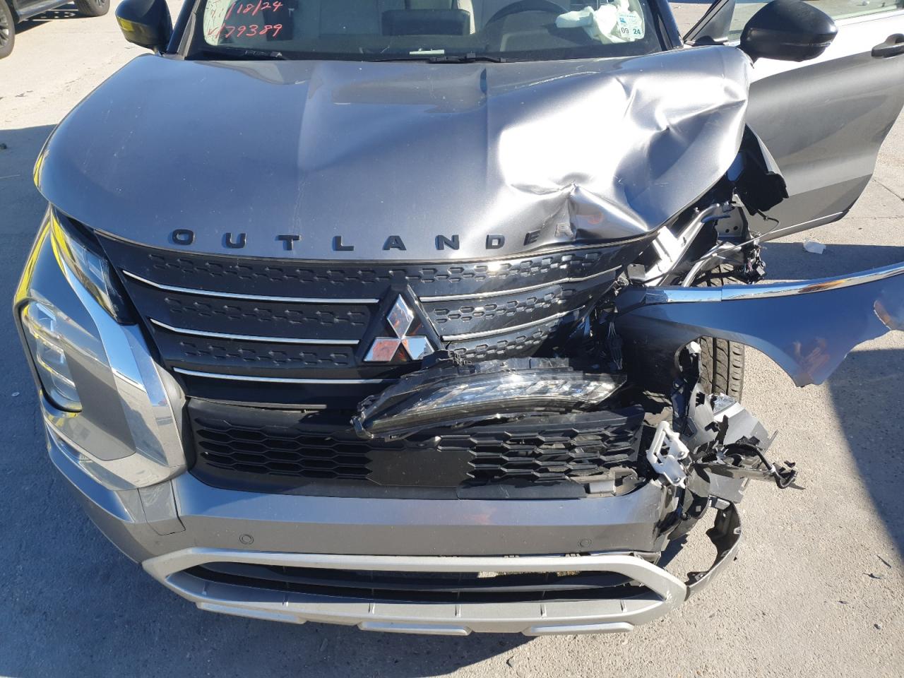 2022 MITSUBISHI OUTLANDER SEL VIN:JA4J3VA84NZ079389