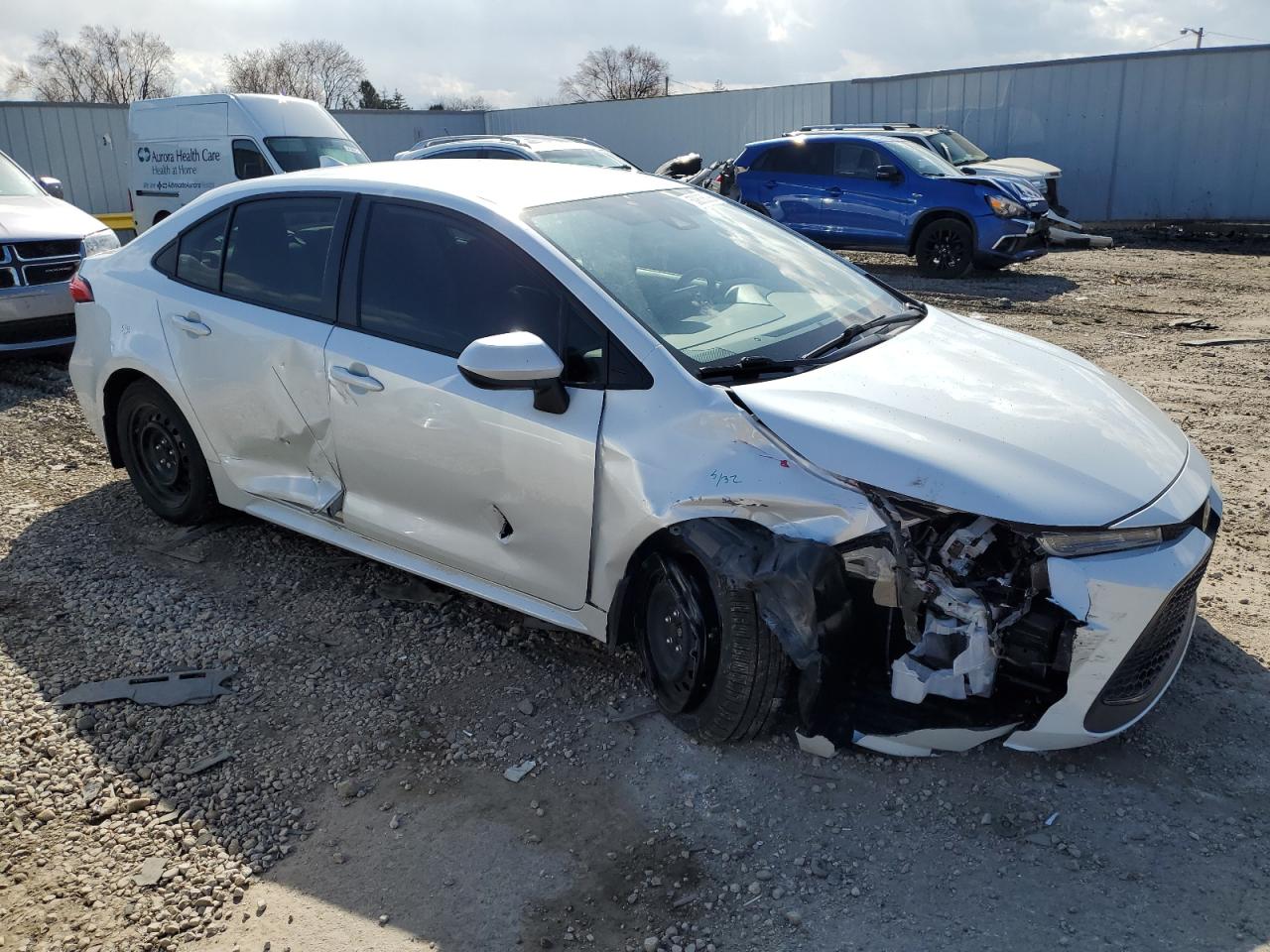 2022 TOYOTA COROLLA LE VIN:JTDEPMAE2N3013681
