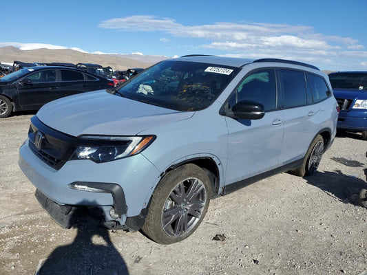 2022 HONDA PILOT SPORT VIN:5FNYF5H36NB022168