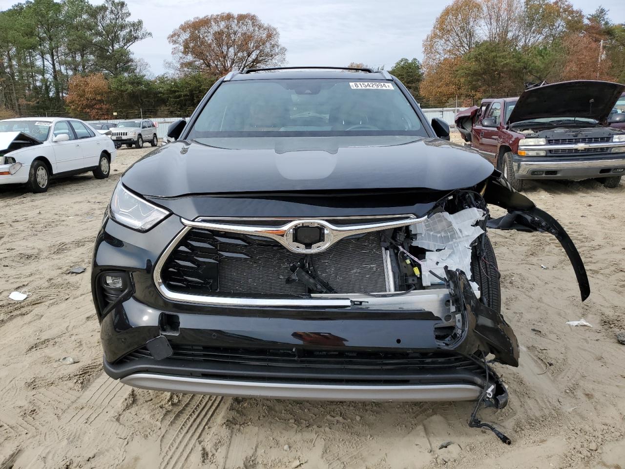 2022 TOYOTA HIGHLANDER PLATINUM VIN:5TDFZRBH0NS238748
