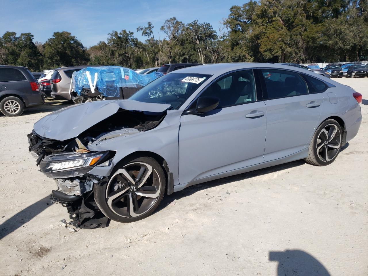 2022 HONDA ACCORD SPORT VIN:1HGCV1F38NA093892