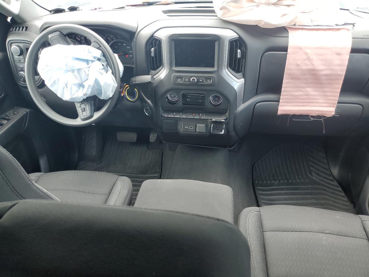 2022 CHEVROLET SILVERADO K1500 CUSTOM VIN:1GCPDBEK9NZ550504