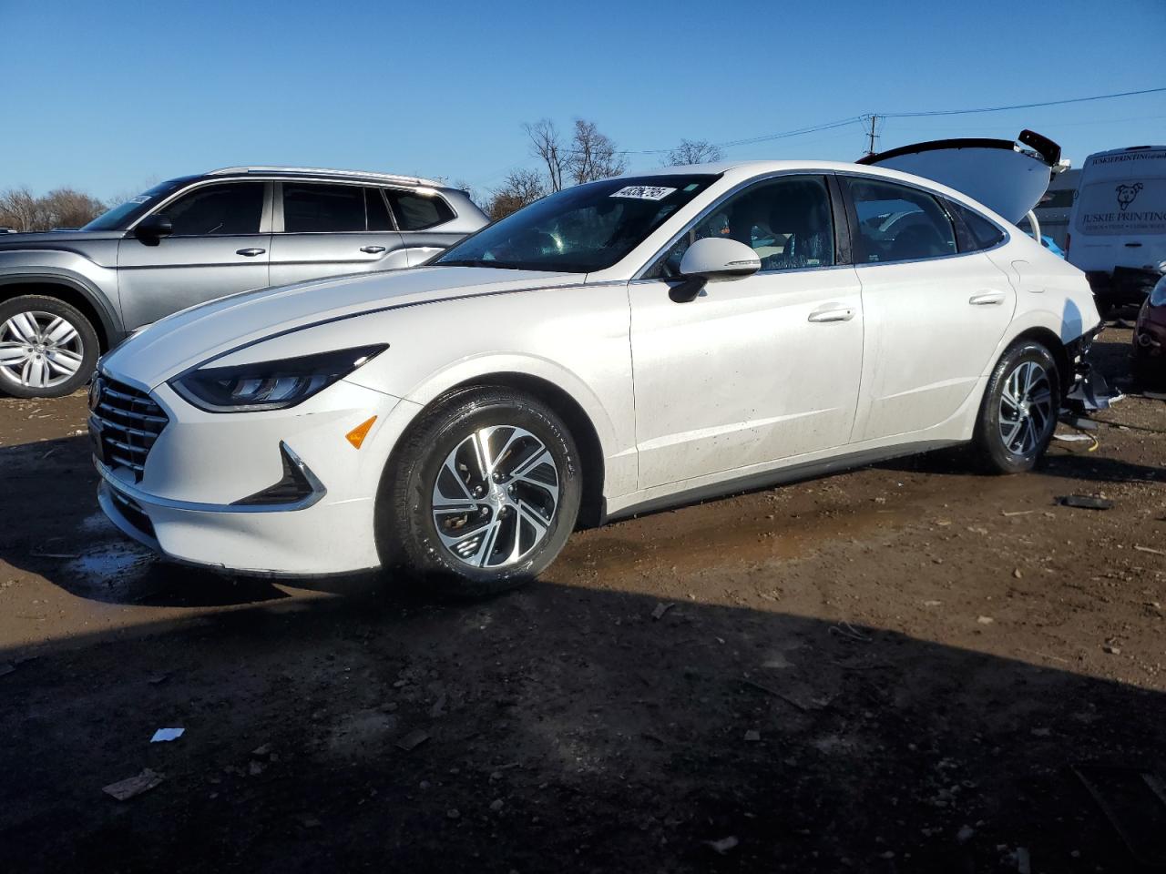 2022 HYUNDAI SONATA HYBRID VIN:KMHL24JJ0NA041716