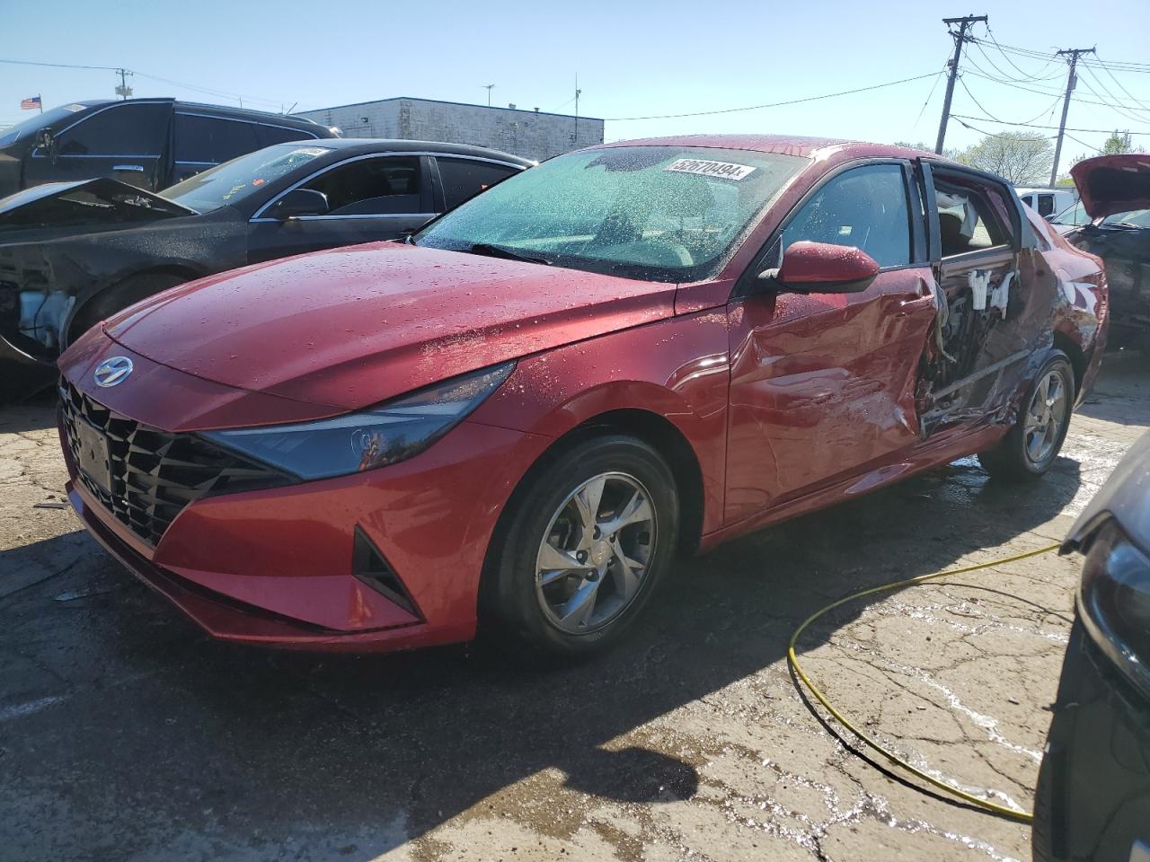 2022 HYUNDAI ELANTRA SE VIN:KMHLL4AG7NU324968