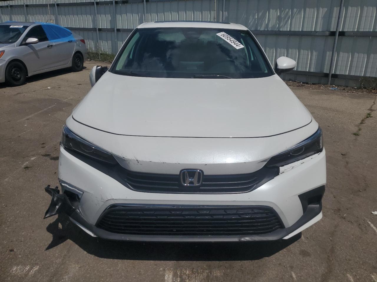 2022 HONDA CIVIC EX VIN:JHMFE1F7XNX006097