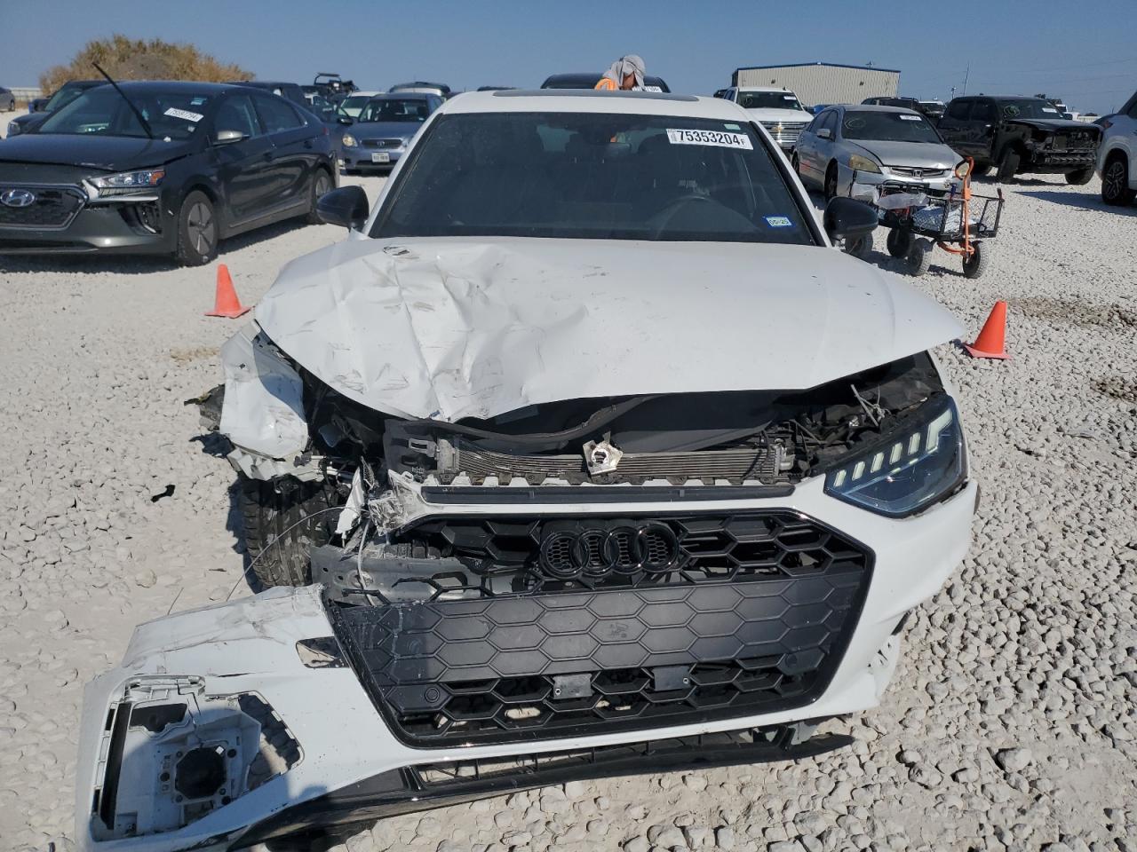 2022 AUDI A4 PREMIUM PLUS 45 VIN:WAUEAAF44NN007253