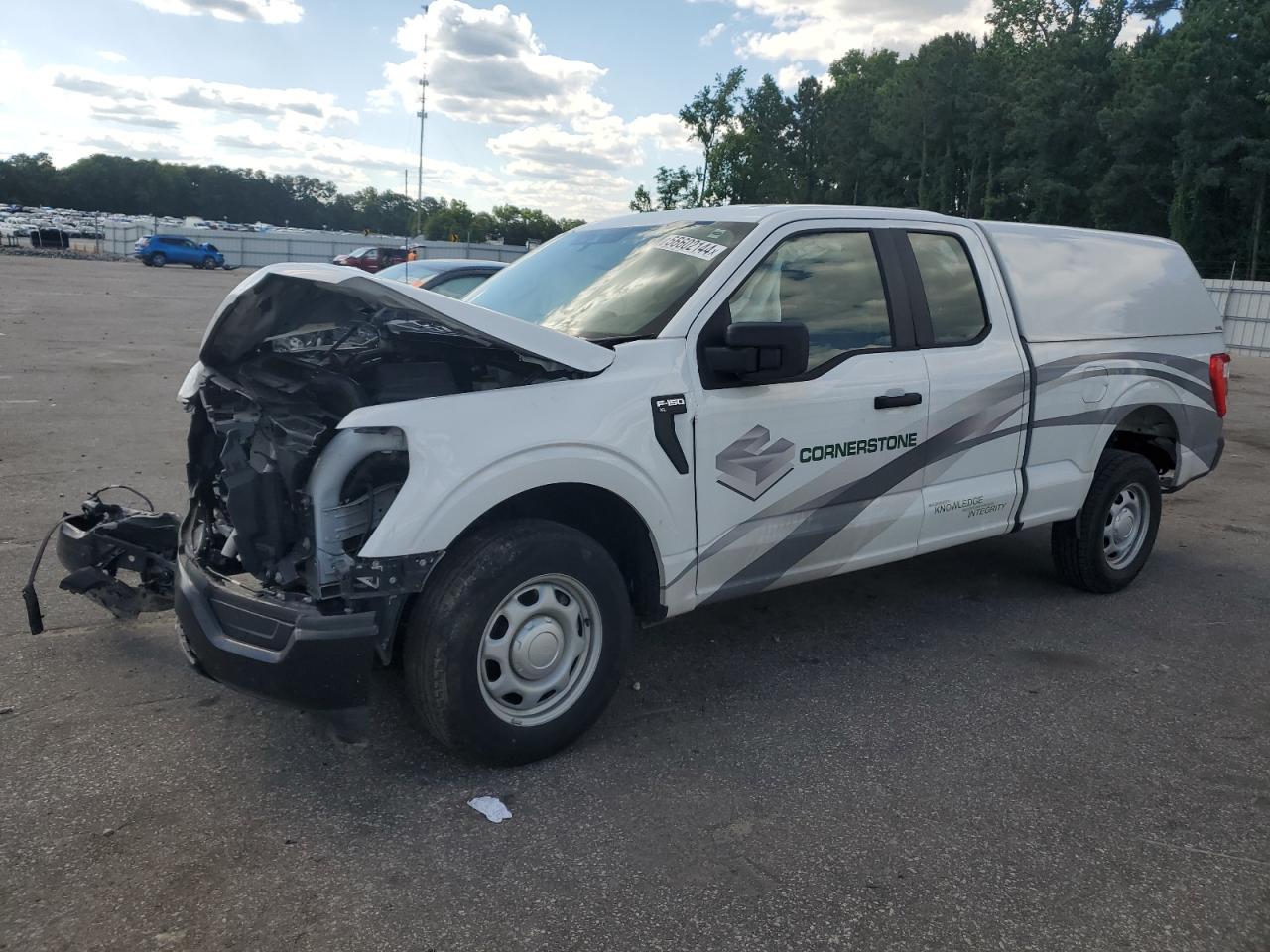 2022 FORD F150 SUPER CAB VIN:1FTEX1CB7NKD57353