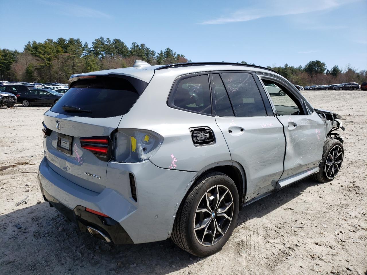 2023 BMW X3 XDRIVE30I VIN:5UX53DP04P9P91065