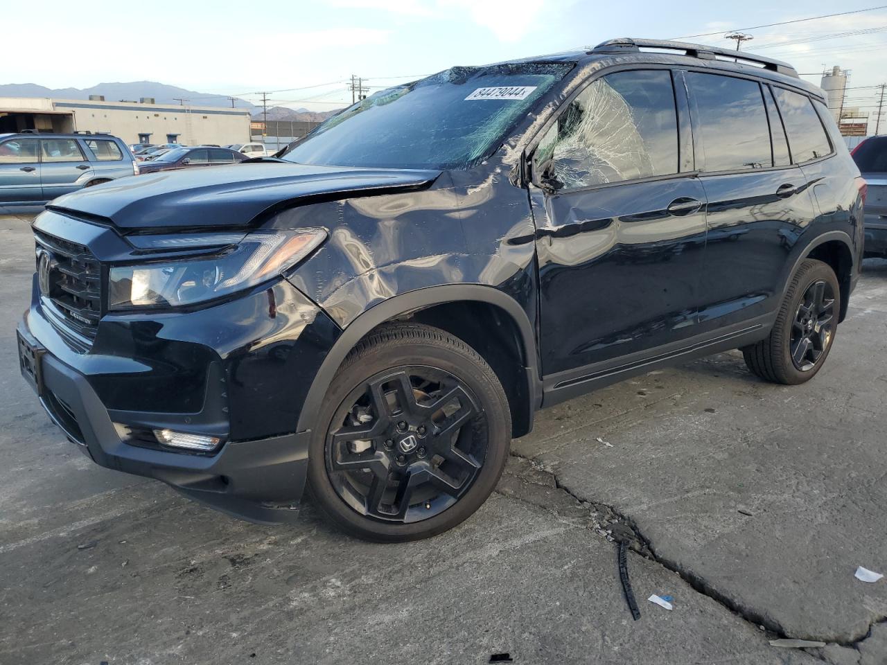 2024 HONDA PASSPORT BLACK EDITION VIN:5FNYF8H82RB005483