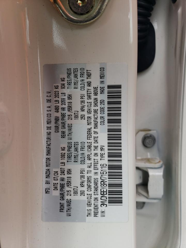 2024 MAZDA CX-30 PREMIUM PLUS VIN:3MVDMBEY8RM715116