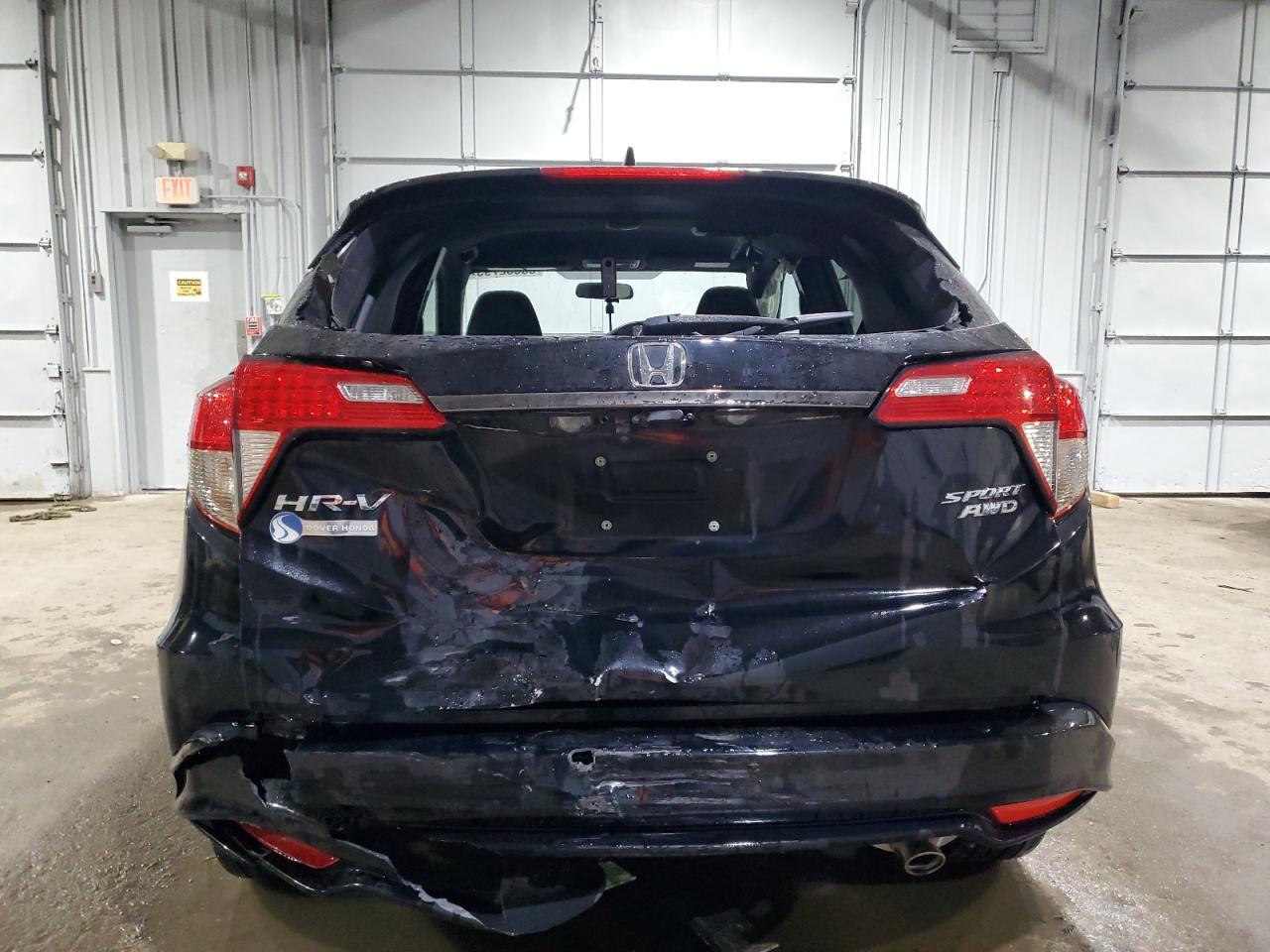 2022 HONDA HR-V SPORT VIN:3CZRU6H16NM760136