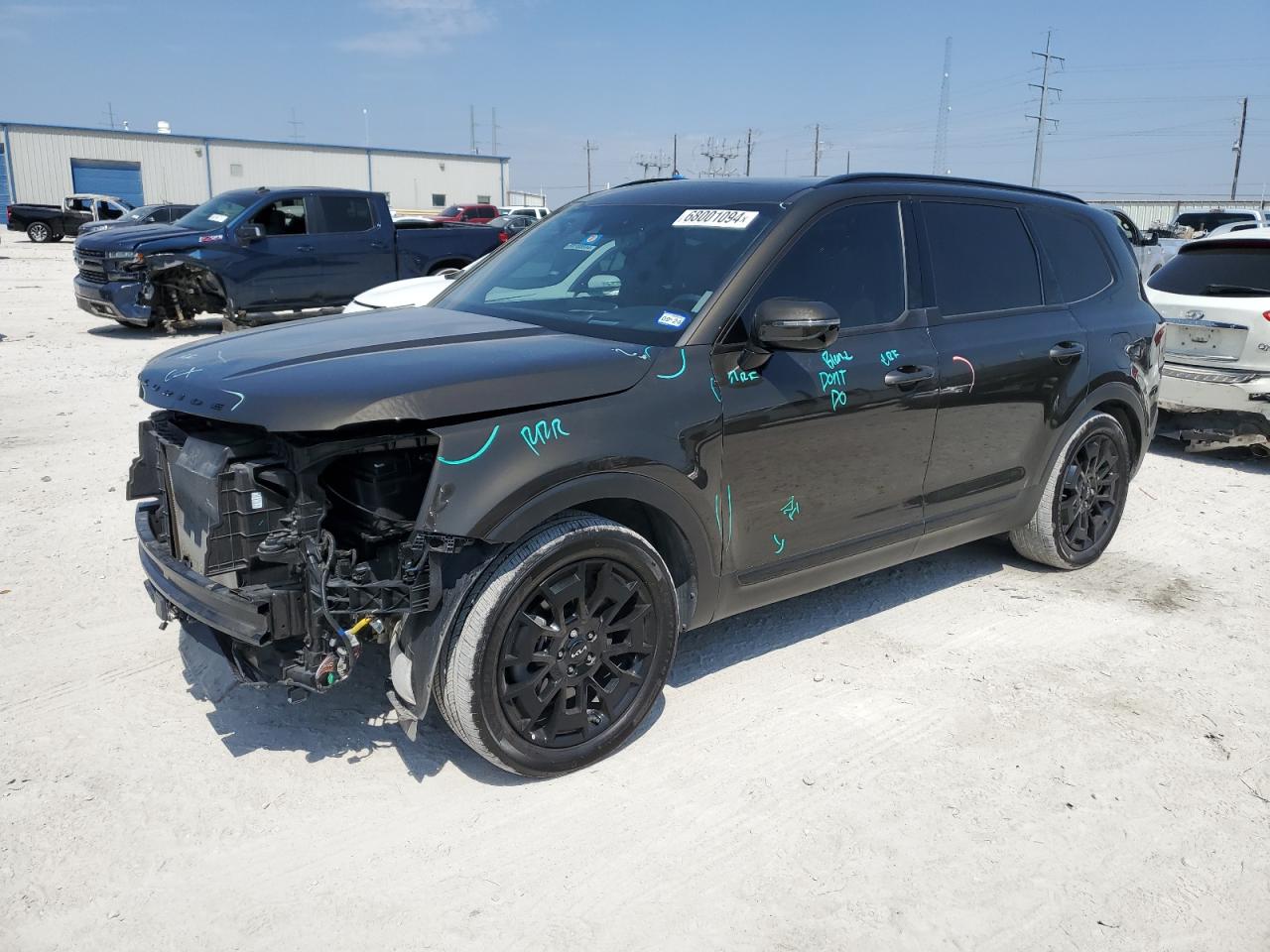 2022 KIA TELLURIDE SX VIN:5XYP5DHC4NG275040