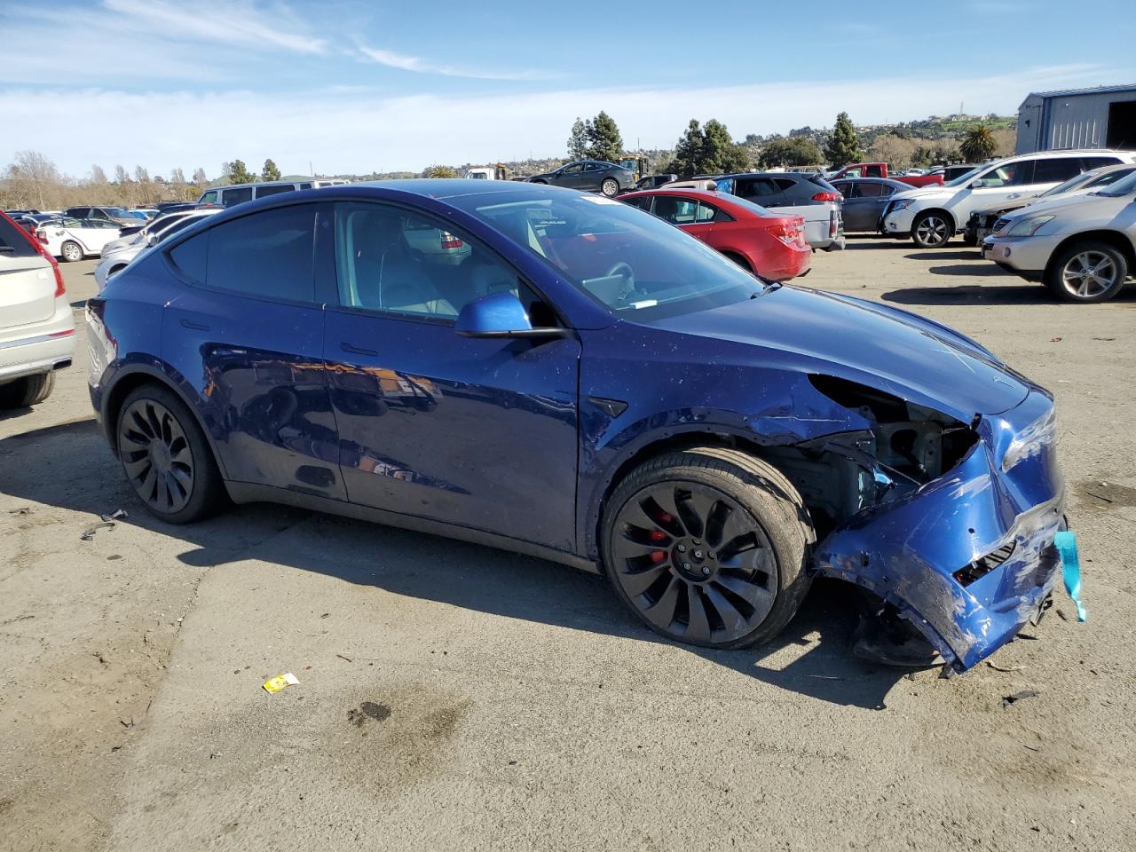 2022 TESLA MODEL Y  VIN:7SAYGDEF5NF575709