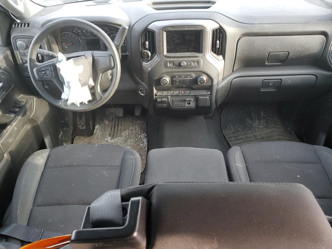 2024 CHEVROLET SILVERADO K1500 CUSTOM VIN:1GCPDBEK5RZ206383