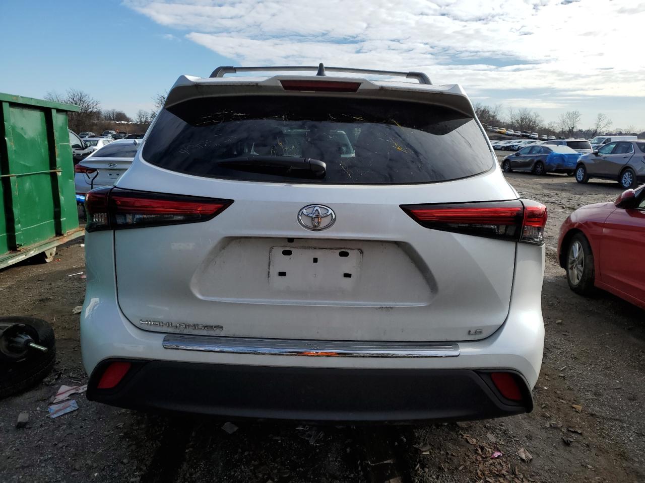 2023 TOYOTA HIGHLANDER L VIN:5TDKDRAH8PS012314
