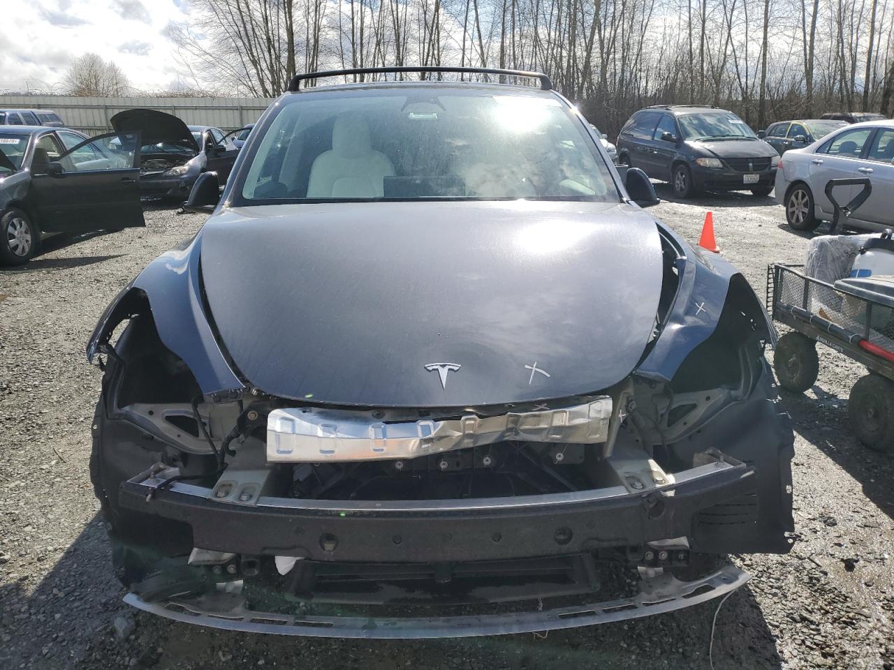 2022 TESLA MODEL Y  VIN:7SAYGDEF4NF523021
