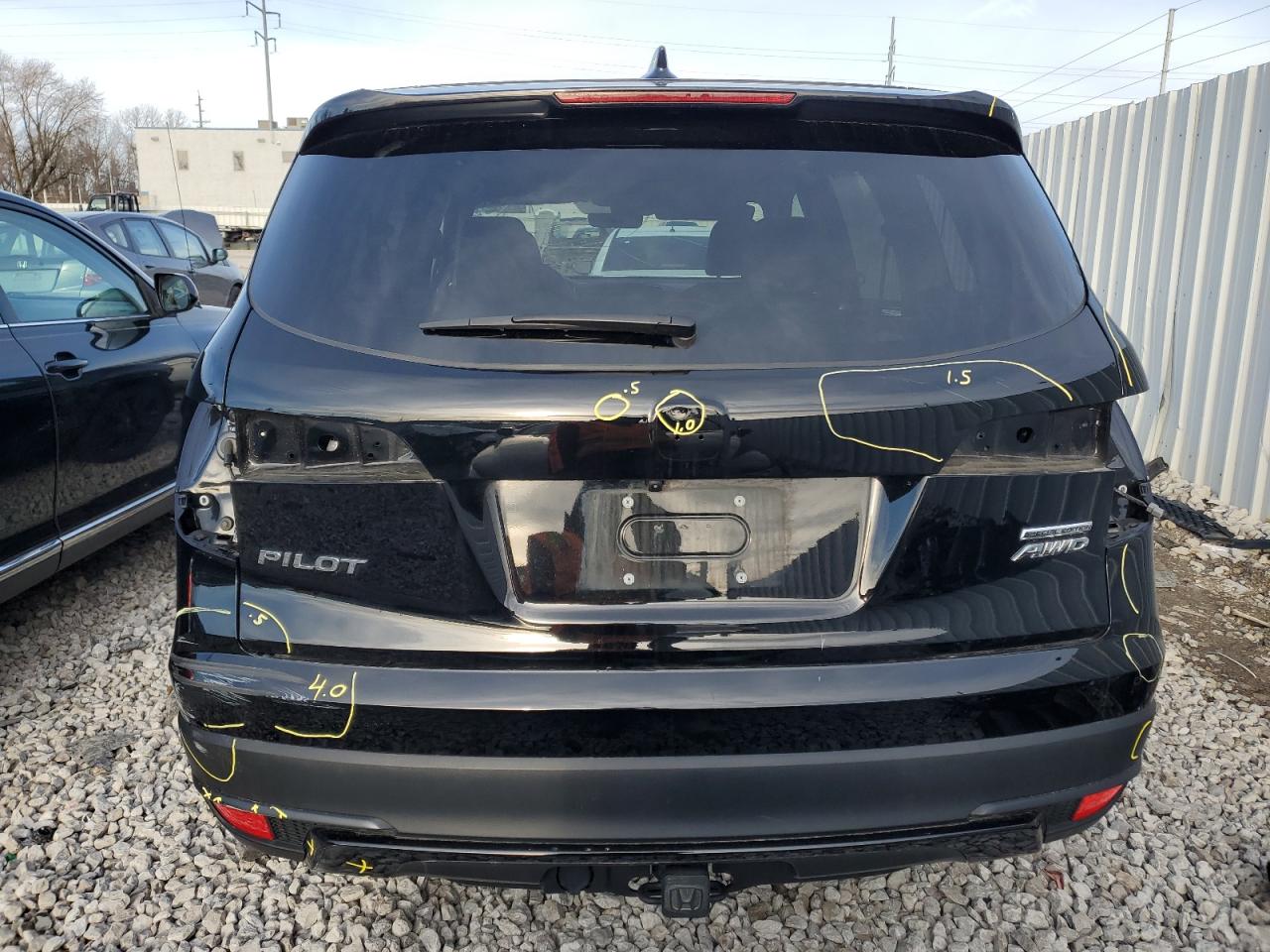 2022 HONDA PILOT SE VIN:5FNYF6H23NB046909