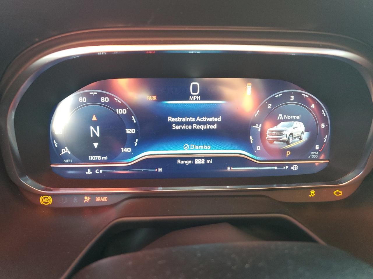 2023 CHEVROLET TAHOE C1500 RST VIN:1GNSCRKDXPR483465