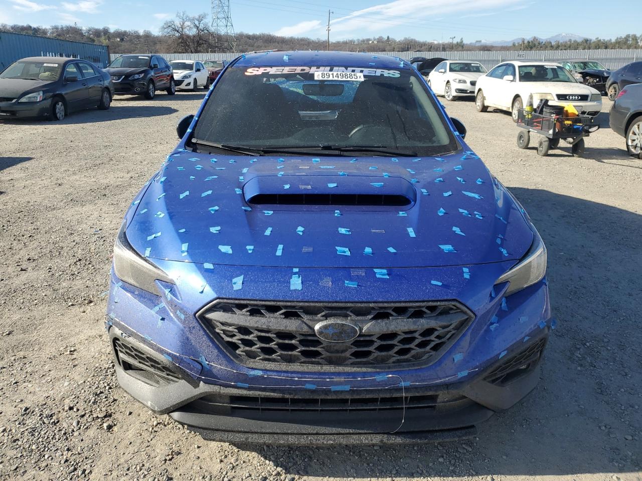 2022 SUBARU WRX PREMIUM VIN:JF1VBAH61N8007312