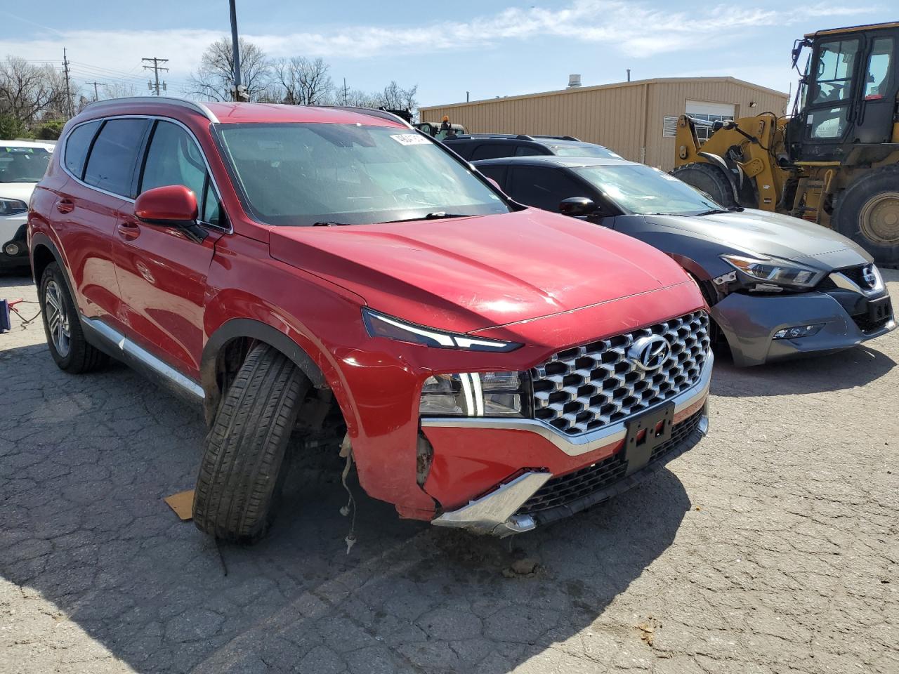 2022 HYUNDAI SANTA FE SEL VIN:5NMS2DAJ5NH410883