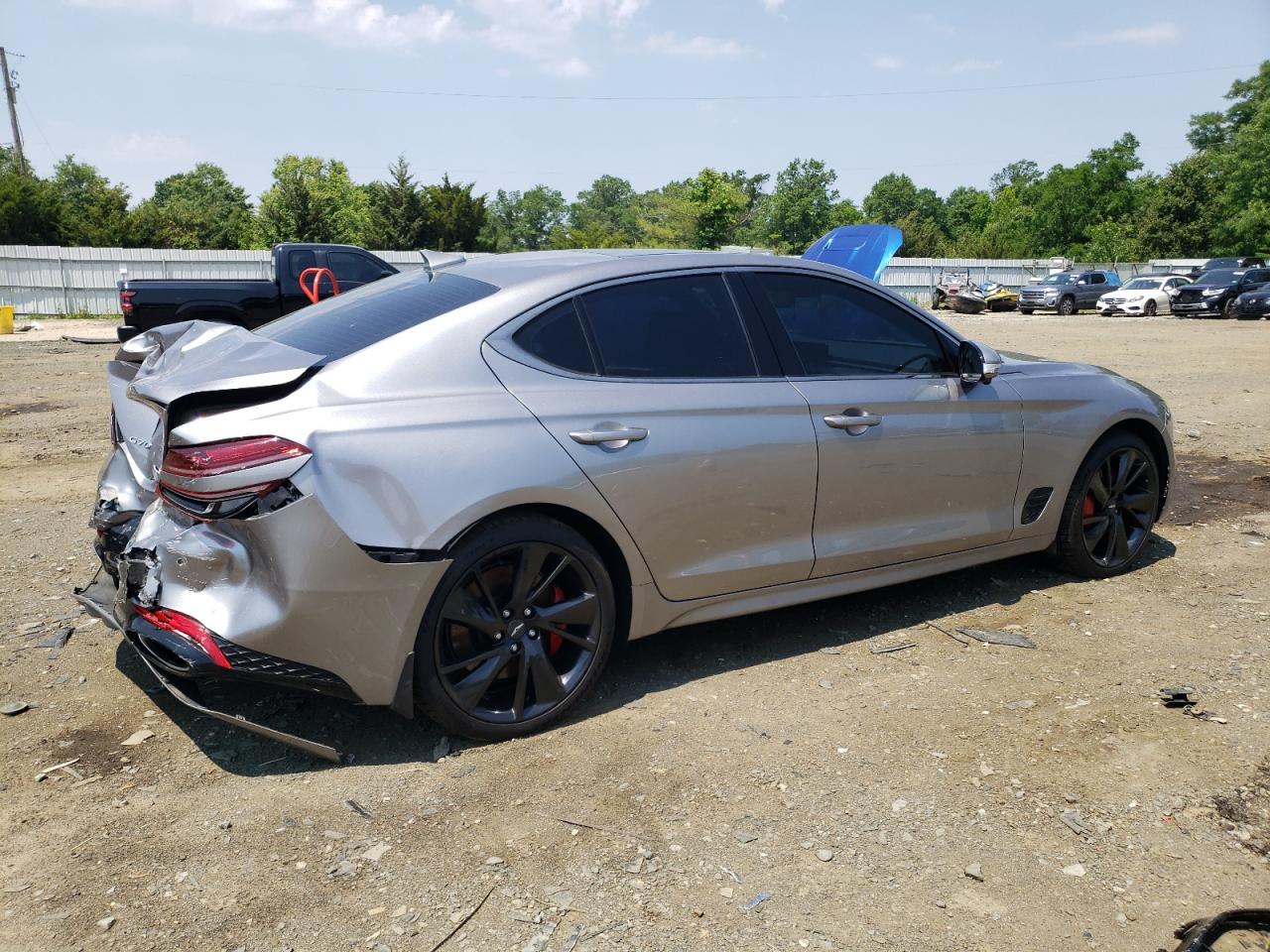 2022 GENESIS G70 BASE VIN:KMTG54TE2NU085598