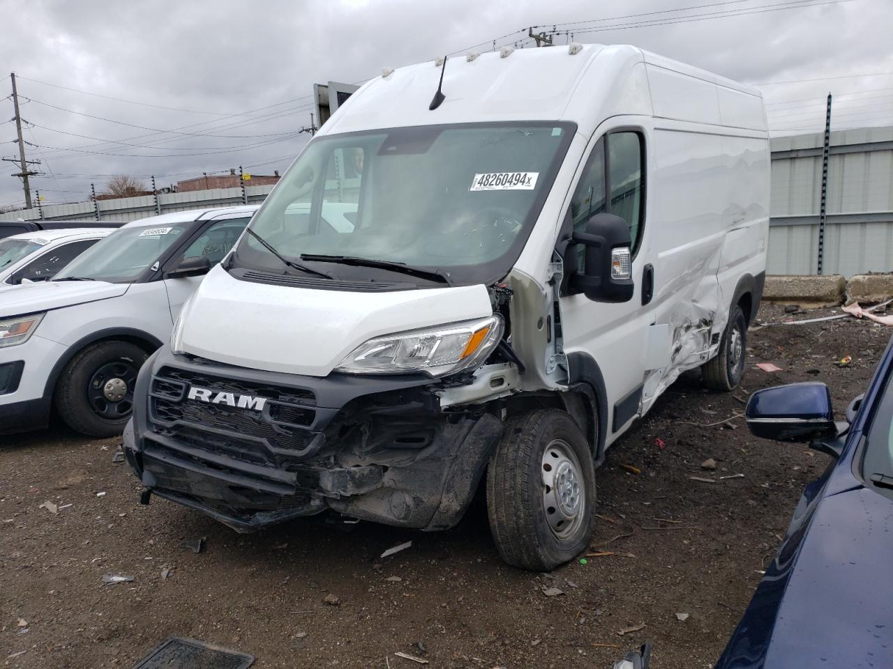 2023 RAM PROMASTER 1500 1500 HIGH VIN:3C6LRVBG7PE575442