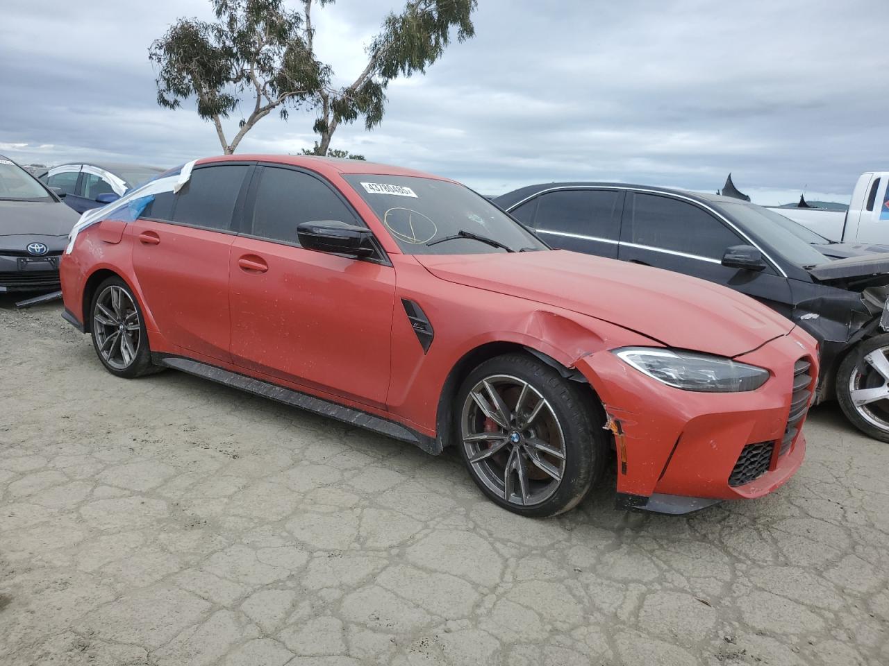 2024 BMW M3 COMPETITION VIN:WBS43AY02RFT07448