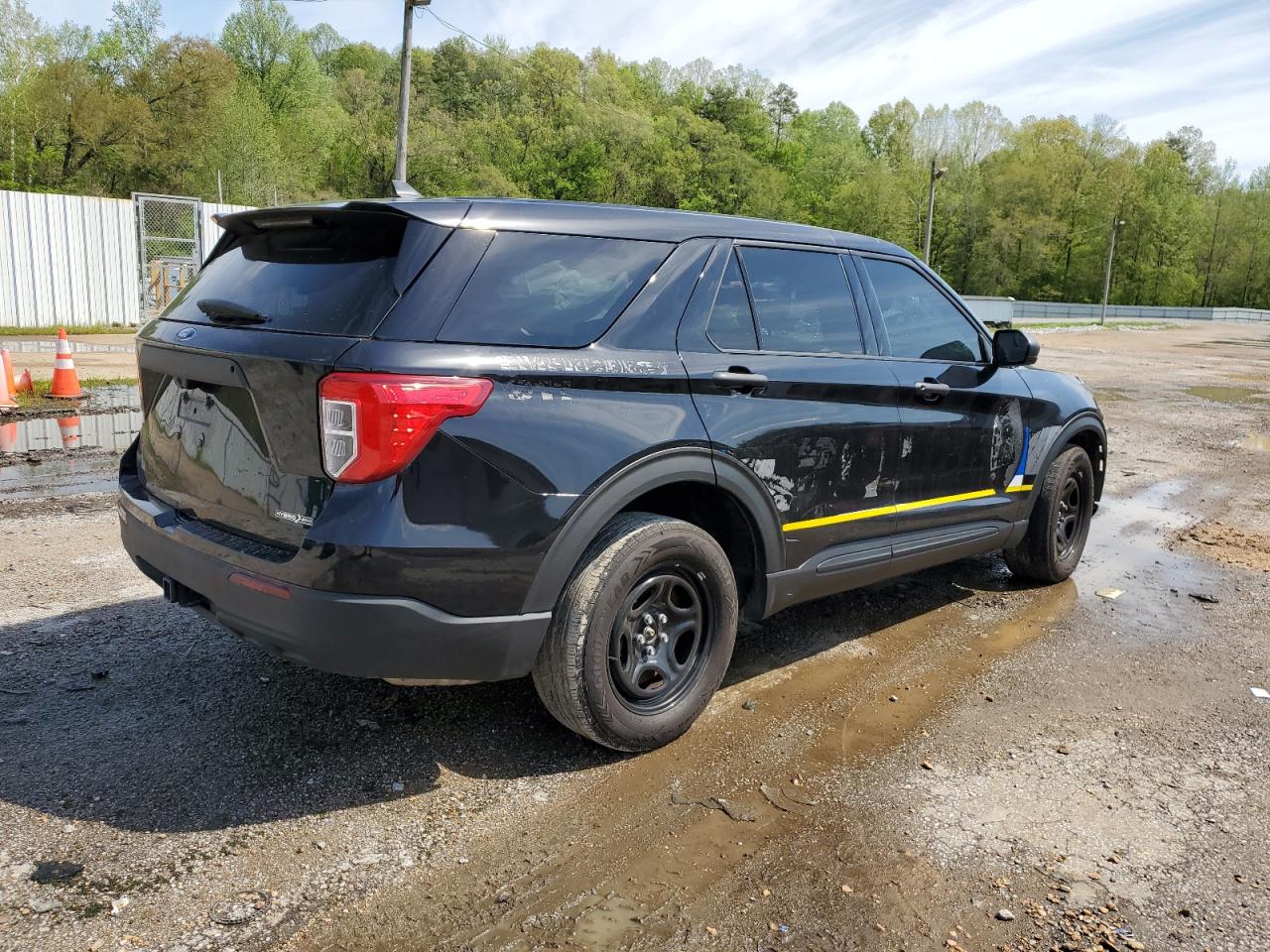 2022 FORD EXPLORER POLICE INTERCEPTOR VIN:1FM5K8AW2NNA08513