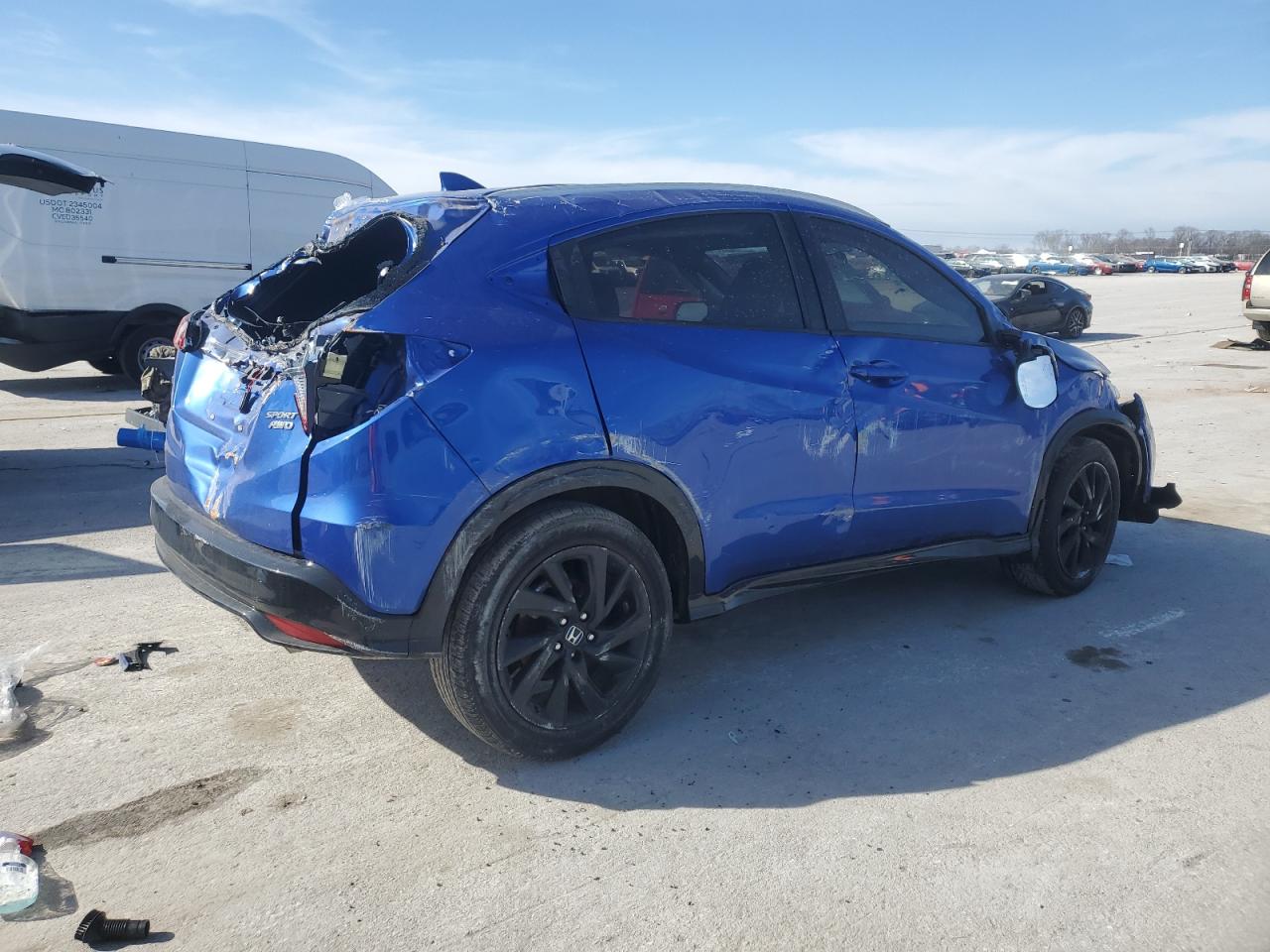 2022 HONDA HR-V SPORT VIN:3CZRU6H14NM702364