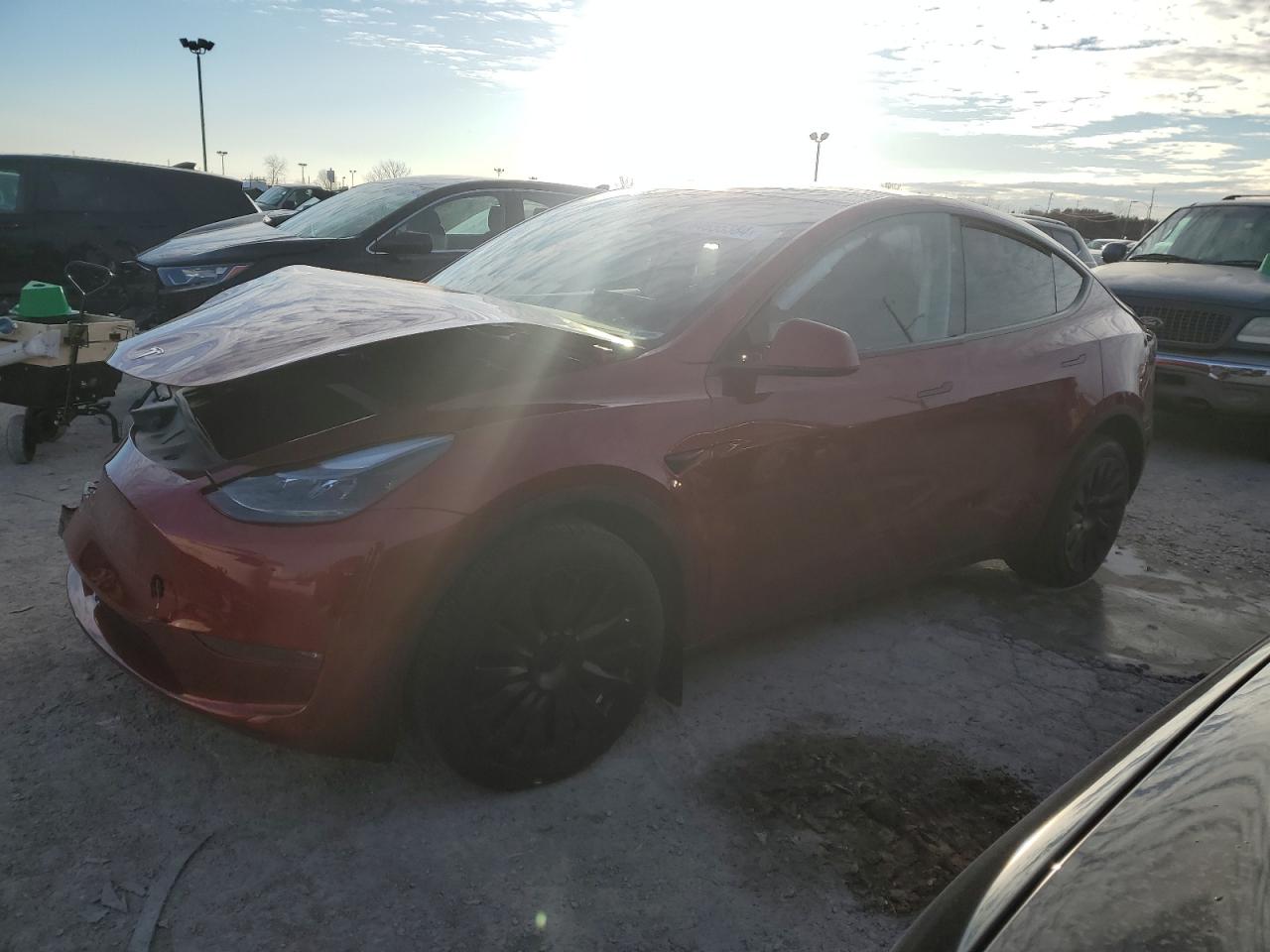 2024 TESLA MODEL Y  VIN:7SAYGDEE4RA222288