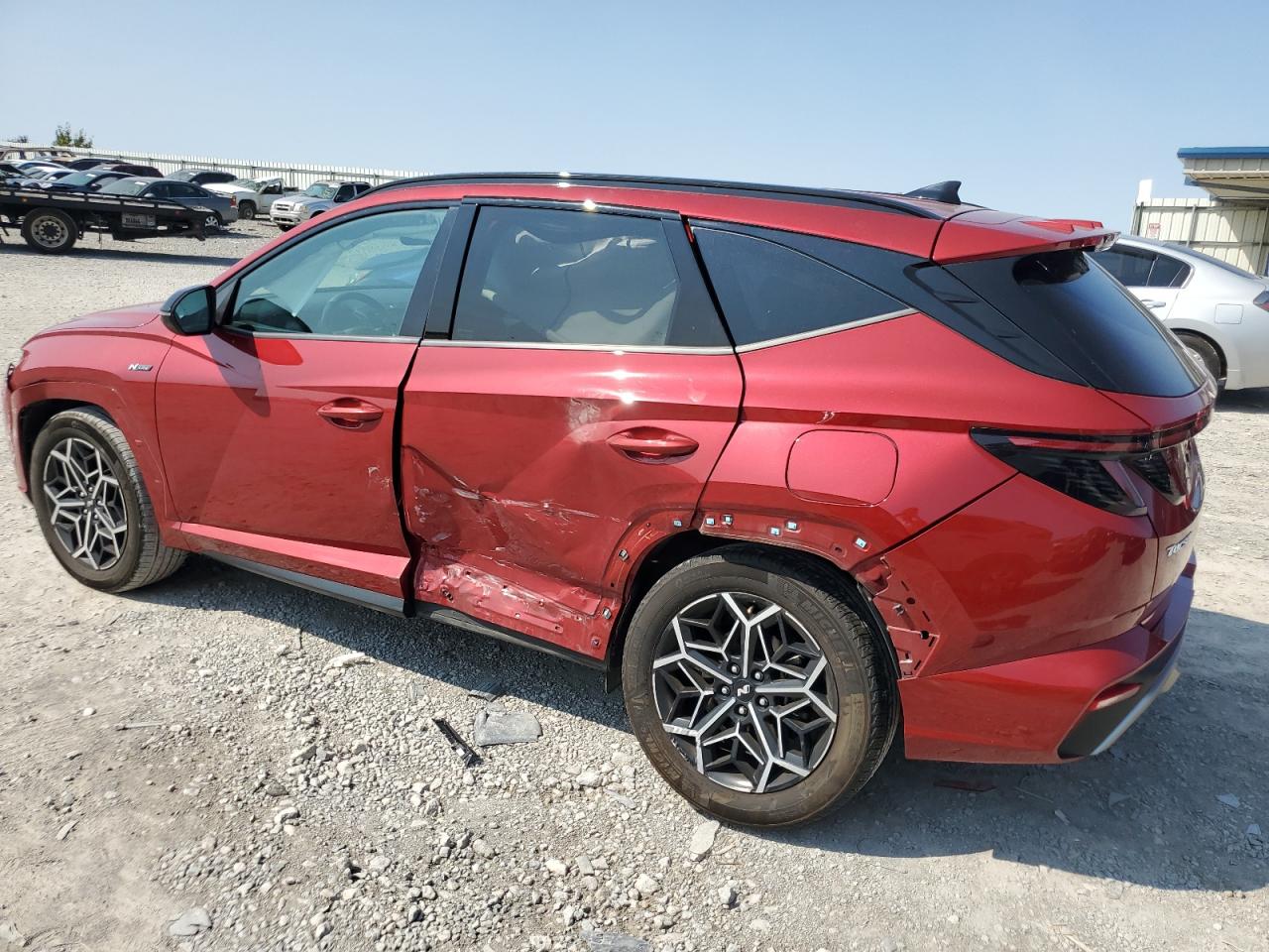 2022 HYUNDAI TUCSON N LINE VIN:KM8JF3AE4NU088612