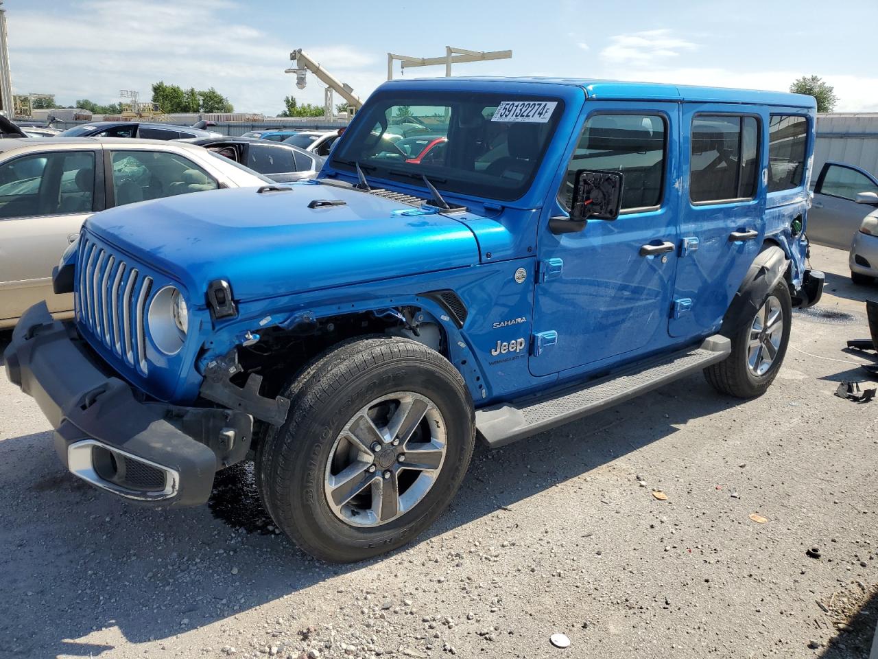 2023 JEEP WRANGLER SAHARA VIN:WP0AA2A8XNS255297