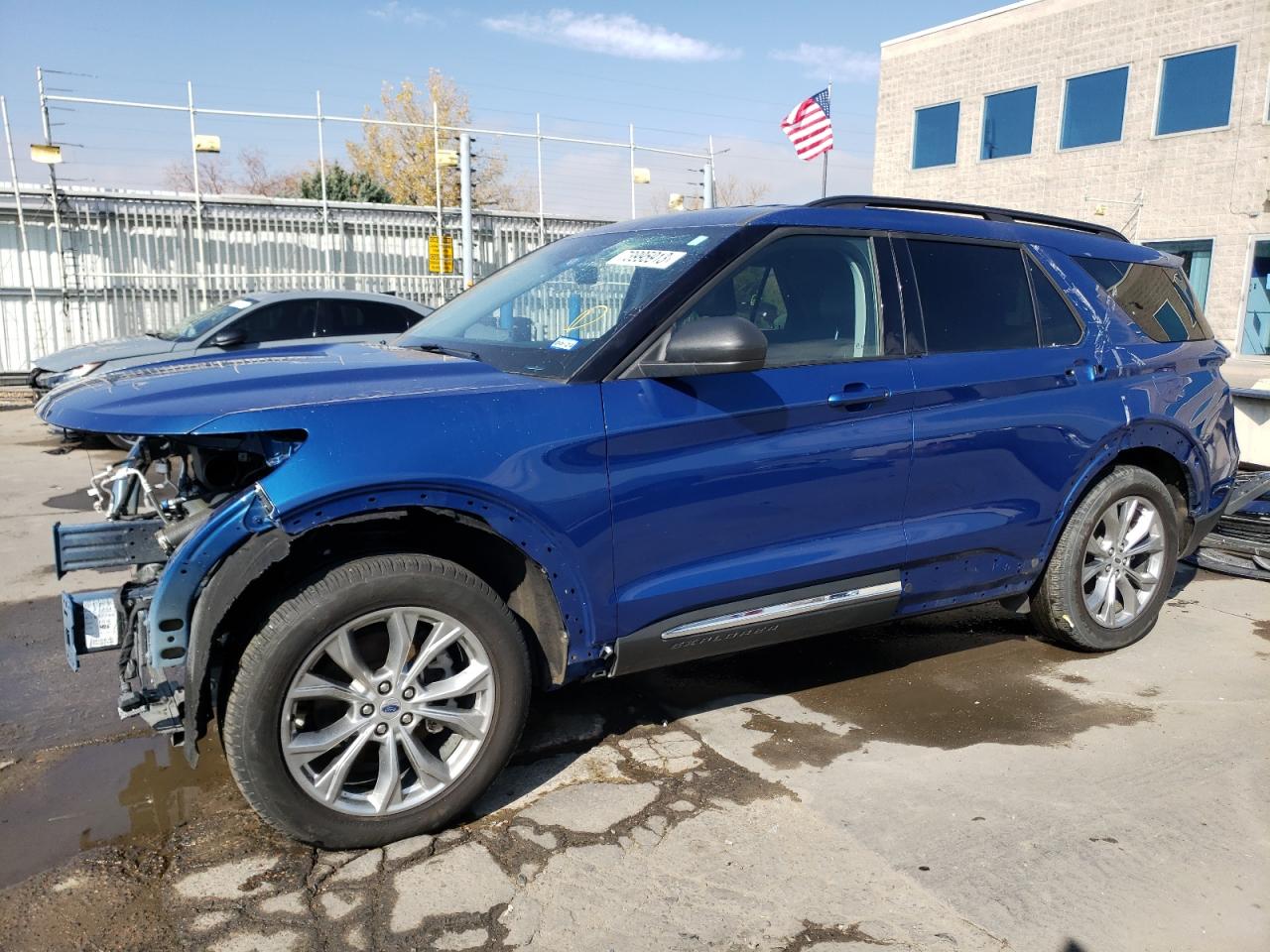 2022 FORD EXPLORER XLT VIN:1FMSK7DH7NGA70035