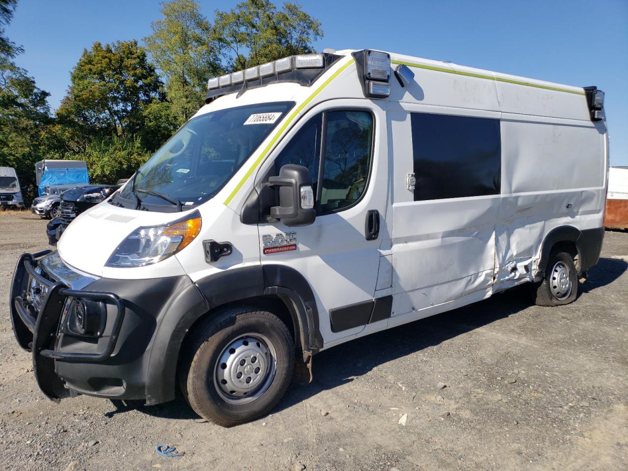 2022 RAM PROMASTER 3500 3500 HIGH VIN:3C6MRVHG0NE140027