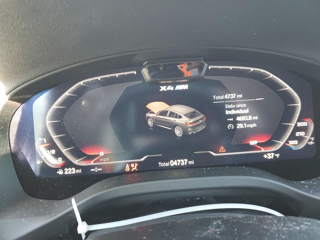 2024 BMW X4 M VIN:5YM23EC04R9X37341